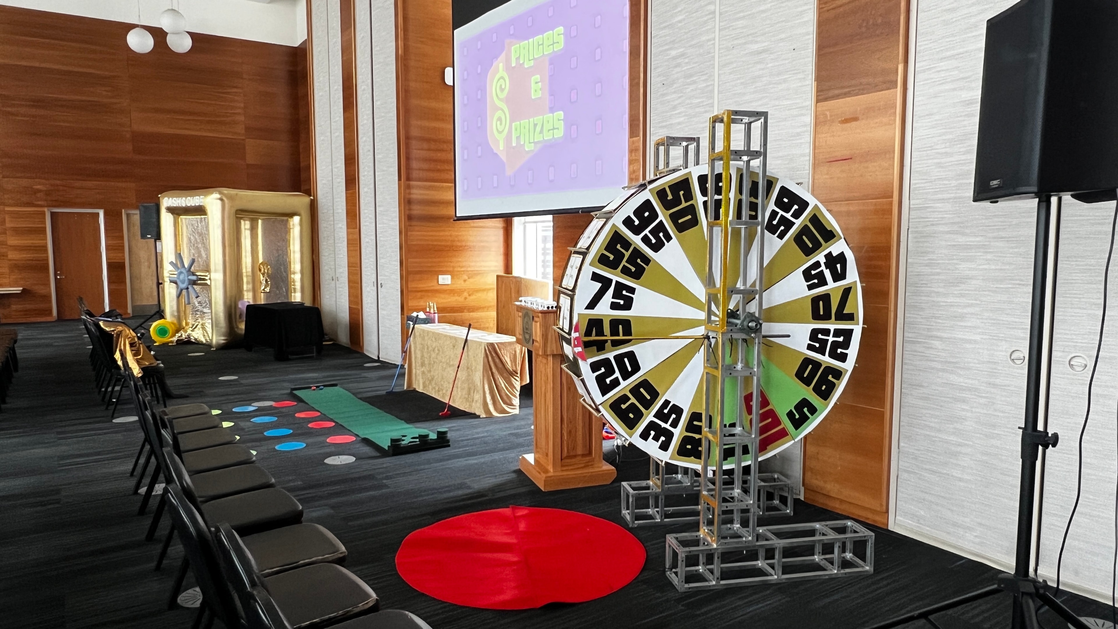 Resort game show entertainment
